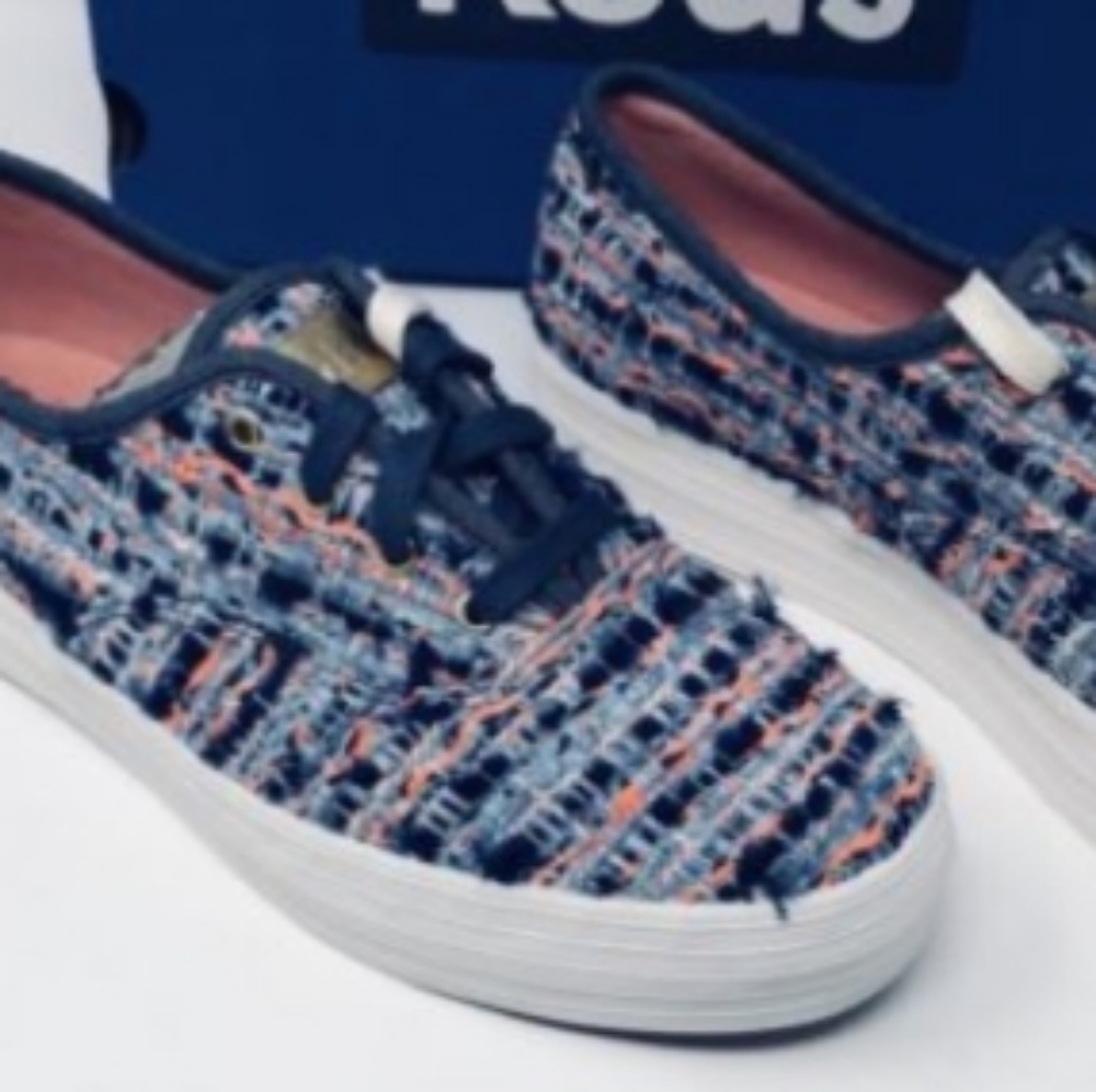 Keds x Malhia Kent triple platform casual snakers. - Picture 2 of 7